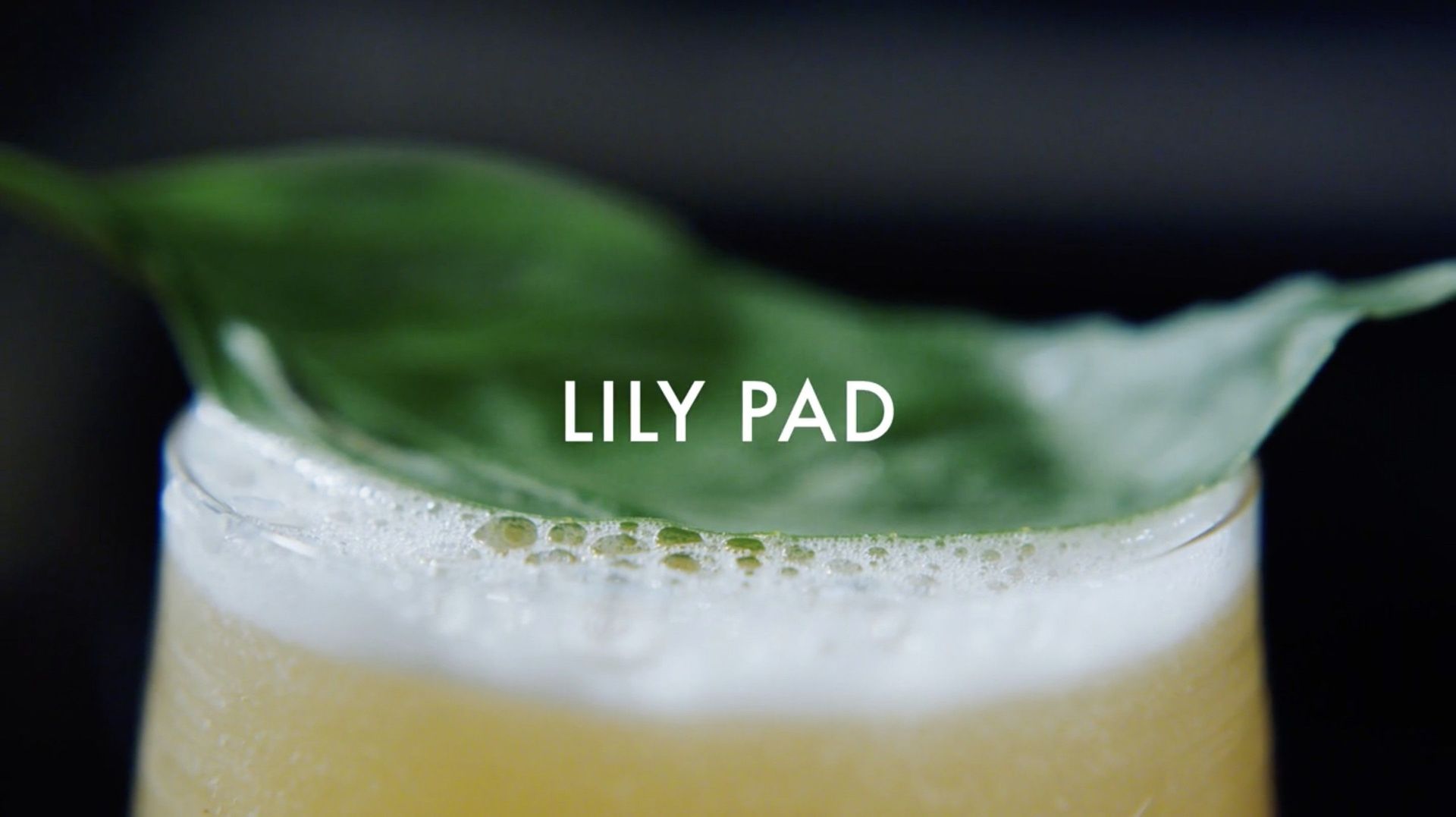 Lily Pad tequila cocktail made with Santera Blanco