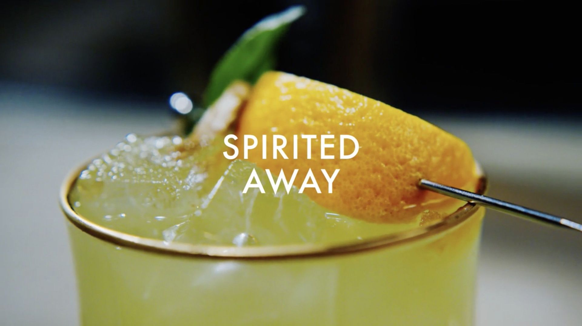 Santera Tequila Spirited Away cocktail
