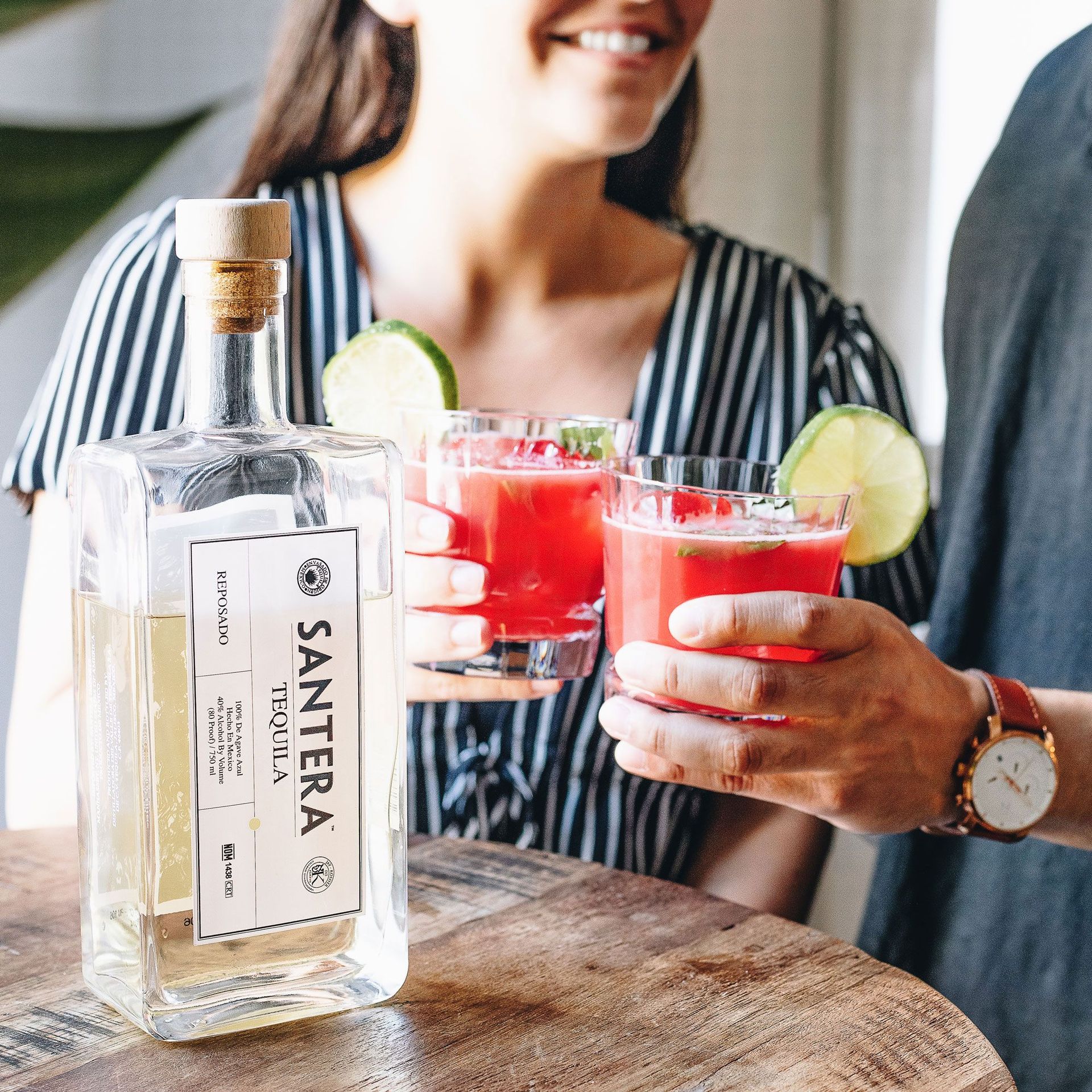 Santera Tequila Watermelon Basil Cooler cocktail