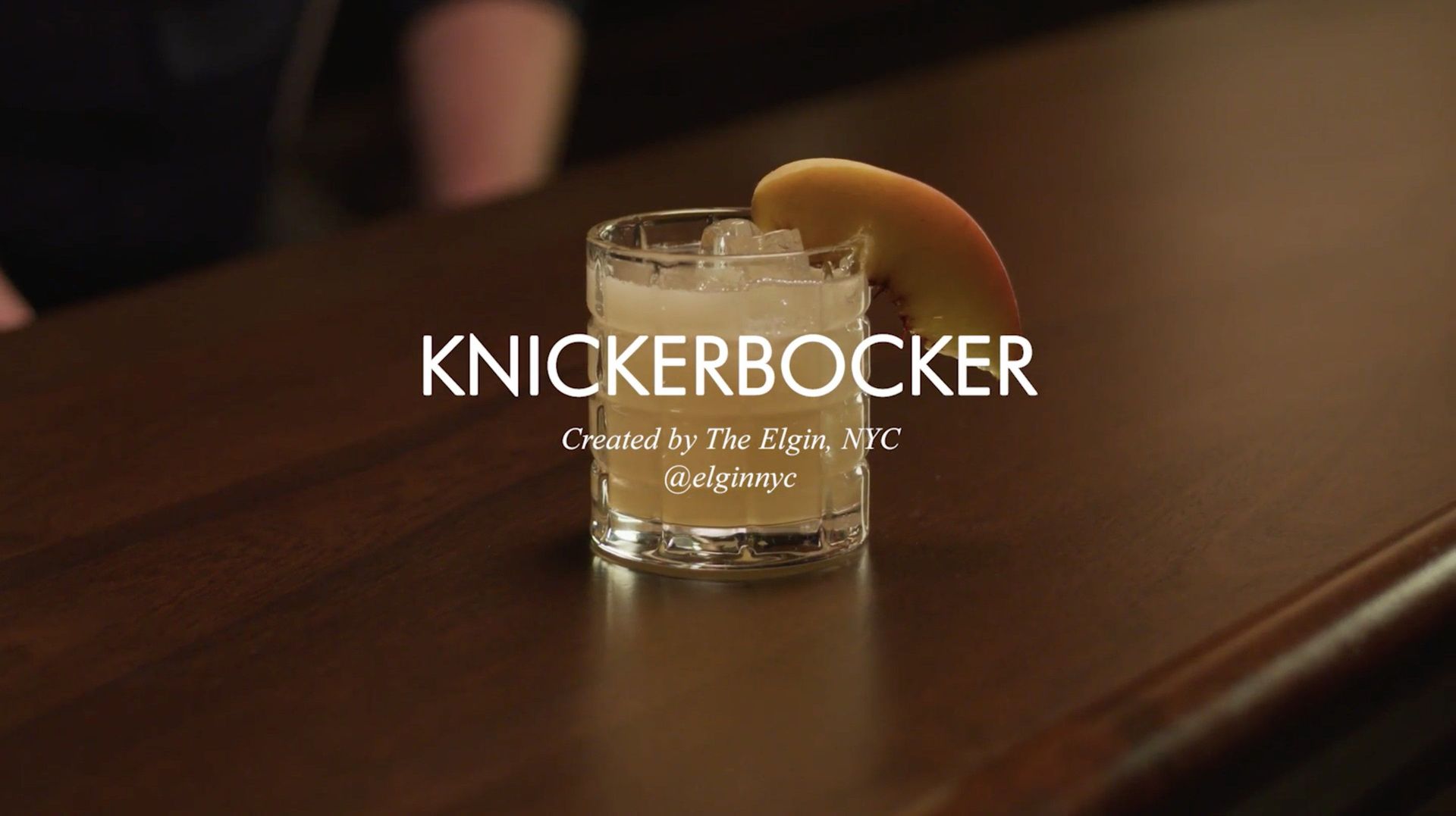 Santera Tequila Knickerbocker cocktail