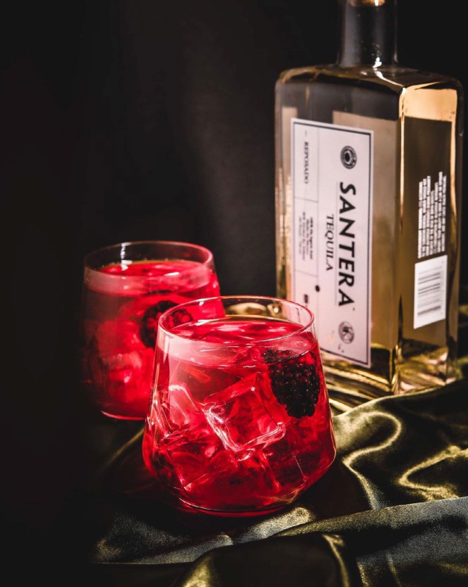 Santera Tequila In the Cards cocktail