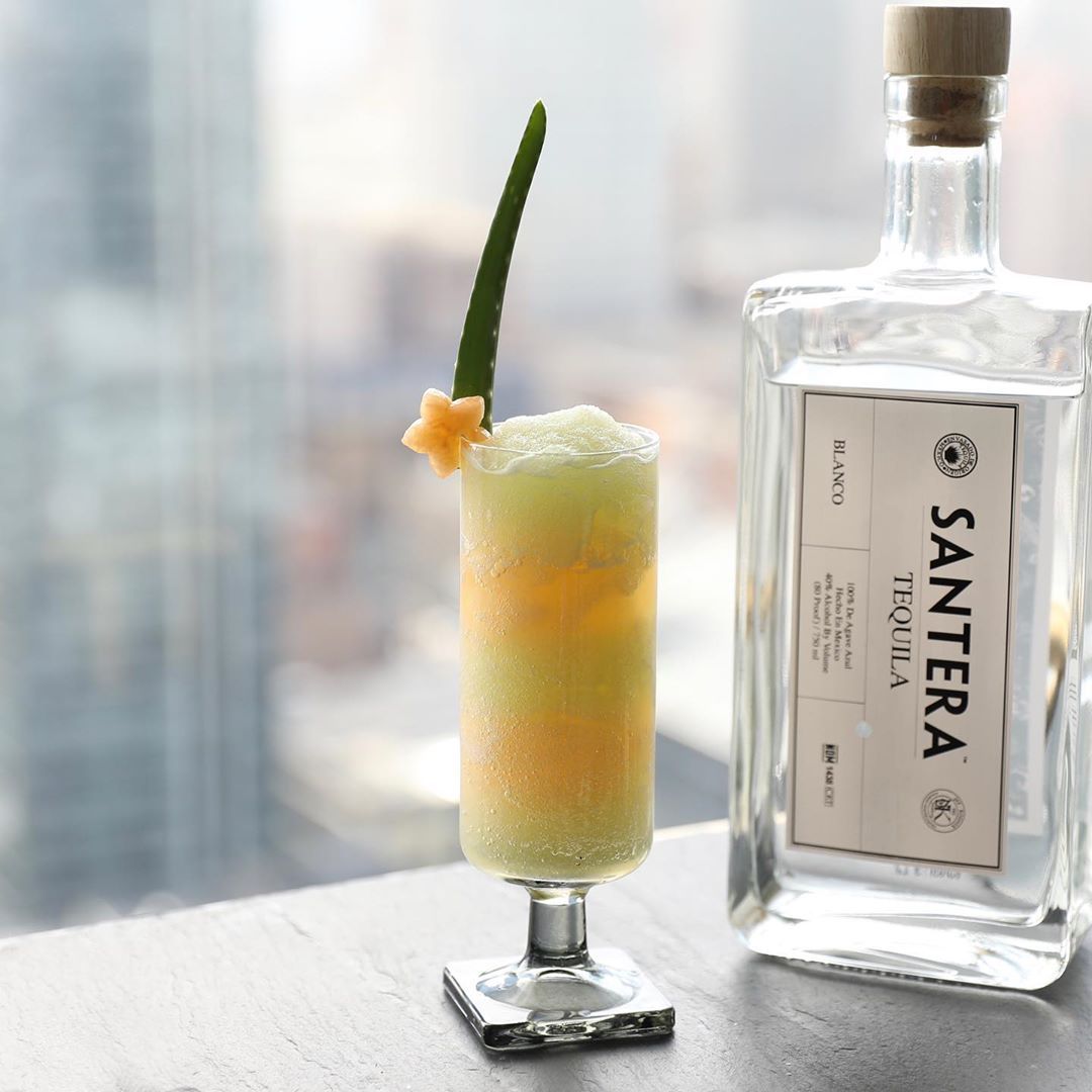 Santera Tequila Melondramatic Margarita cocktail