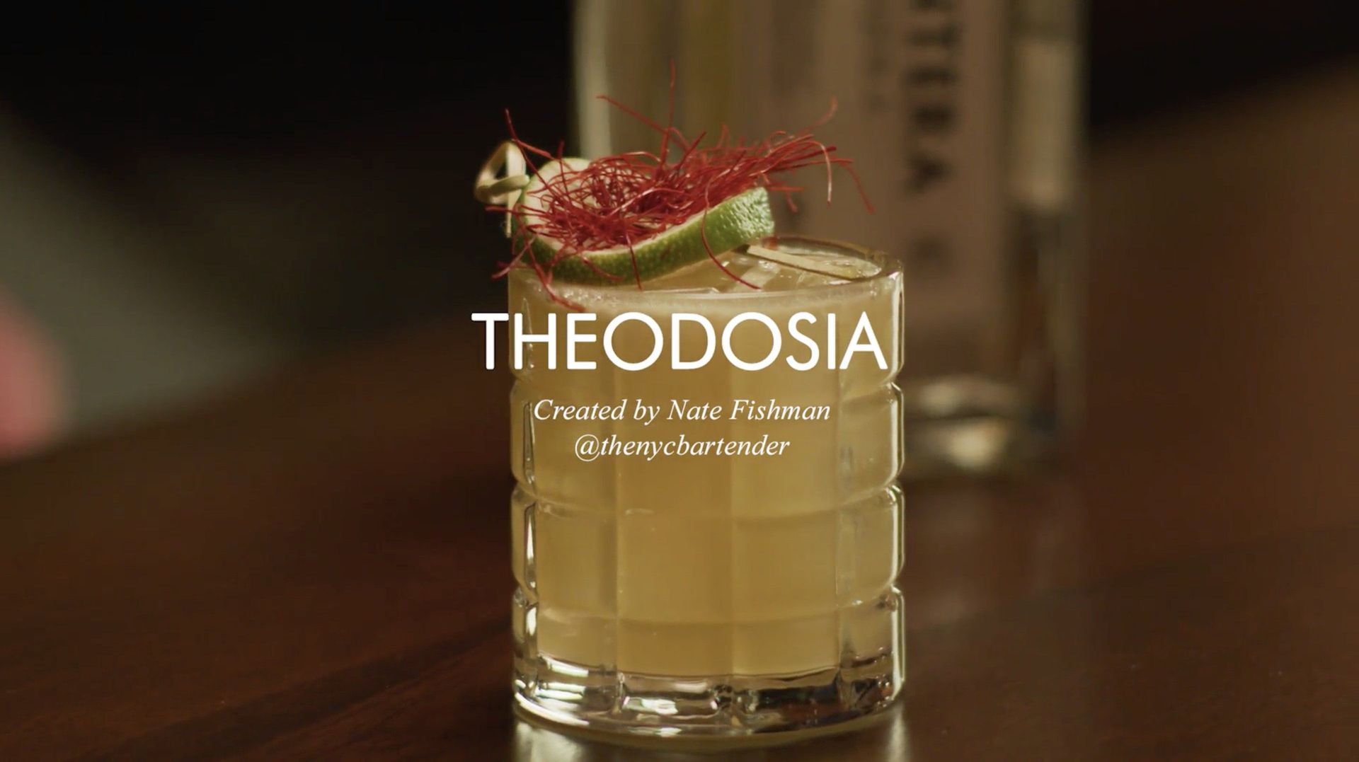 Santera Tequila Theodosia cocktail