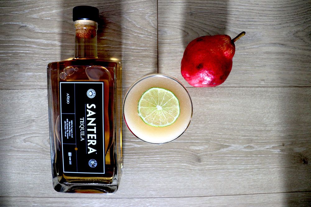 Santera Tequila Pear Margarita cocktail