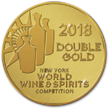 NY World Wine & Spirits 2018,  Double Gold