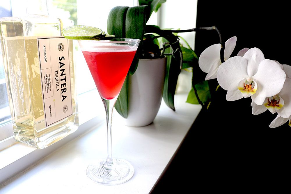 Santera Tequila Winter’s Breakfast Martini cocktail